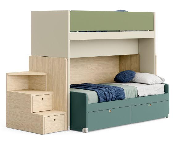 Skid Sliding Bunk Bed BedHabits A